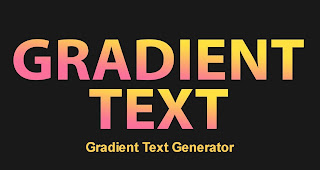 Gradient Text Generator 