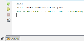 Method concat() sebagai Alternatif Operator + di Java