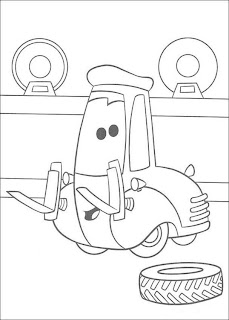 cars movie coloring pages - Coloring activity for kids online,Cars 2 coloring pages from 