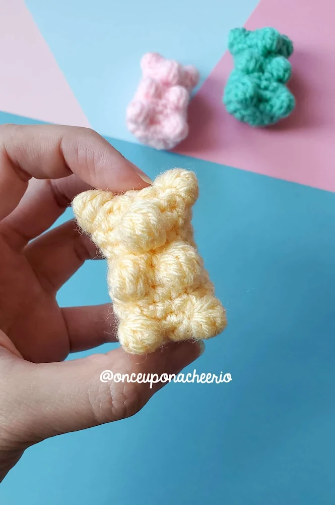 No-Sew Amigurumi Gummy Bear FREE Crochet Pattern