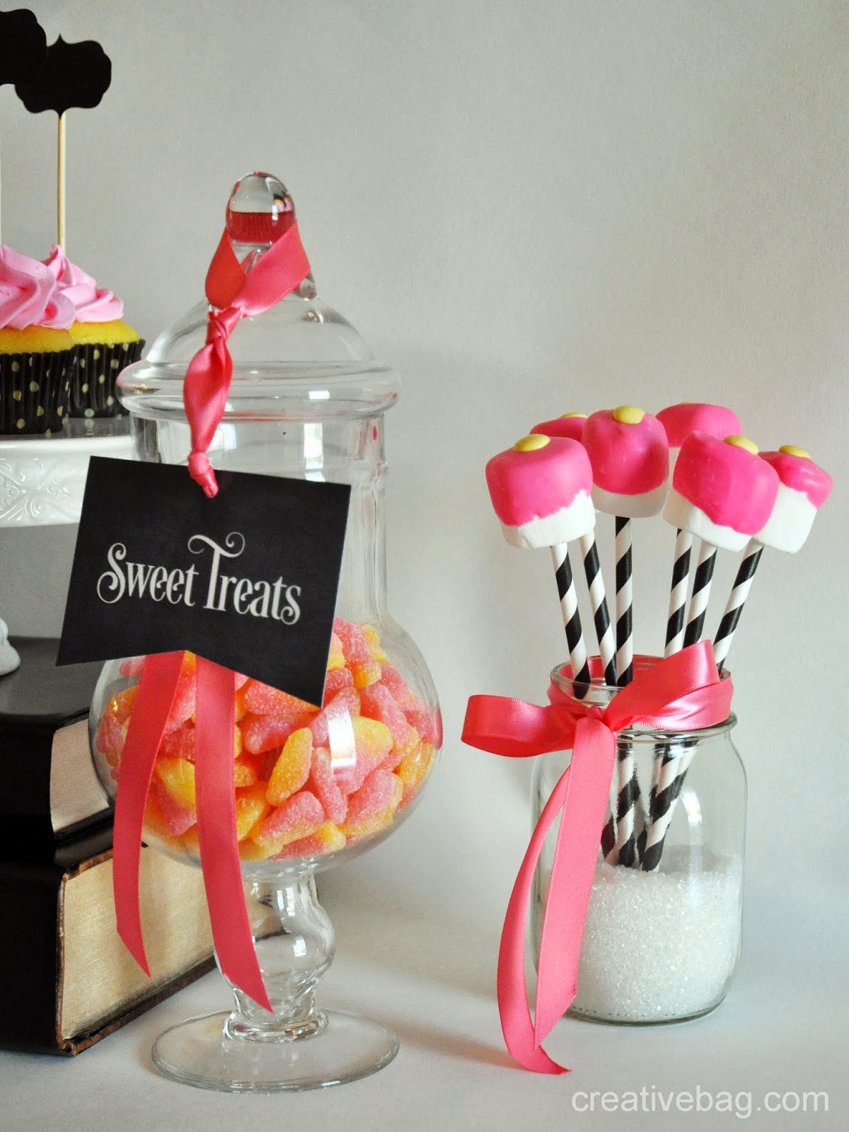 Fabulous diy sweet table supplies for parties, weddings and special events | creativebag.com