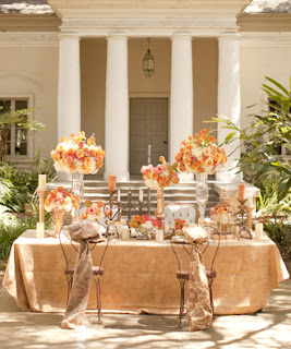 Decoración de bodas ecológicas