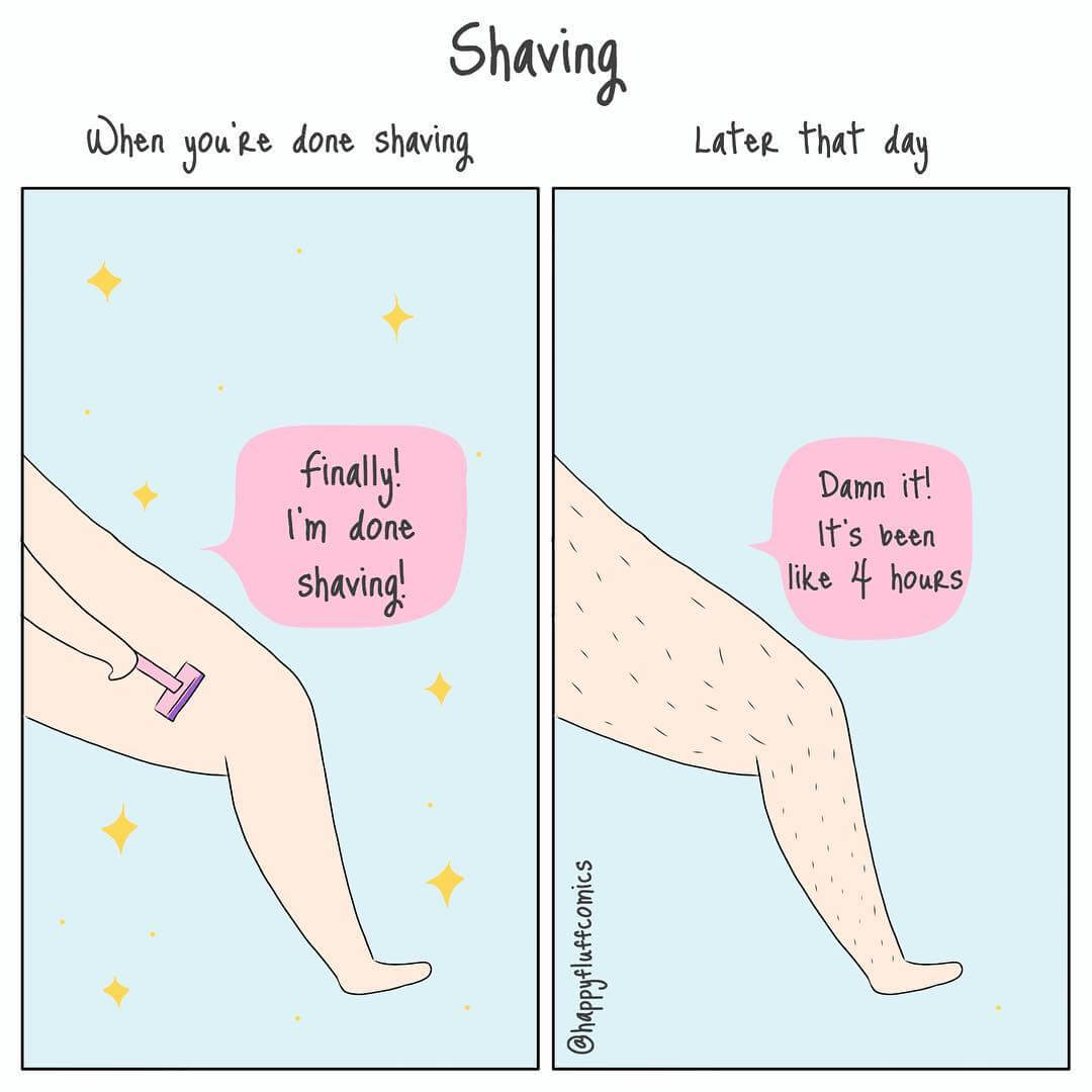 35 Hilarious Illustrations All Women Will Relate To