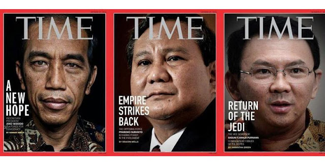 Jokowi - Prabowo - Ahok Star Wars 