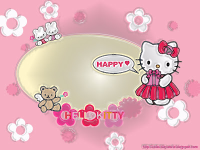 Wallpaper Hellokitty Color,wallpaper kitty,Hellokitty color