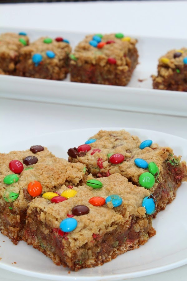 monster cookie bars