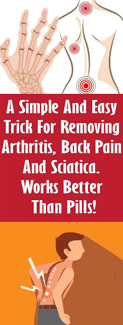 A Simple & Easy Trick For Removing Arthritis, Back Pain & Sciatica. Works Better Than Pills!!!