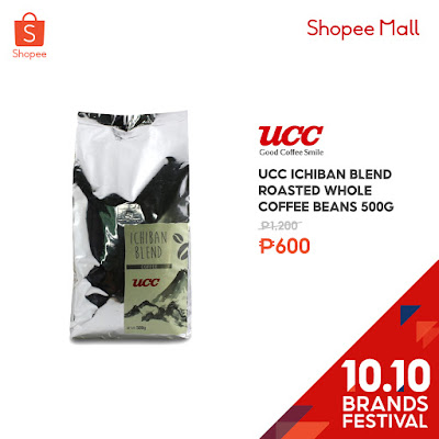 UCC Ichiban Blend Roasted Whole Coffee Beans 500g