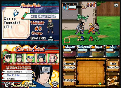  Detalle Naruto Ninja Council 1 (Español) descarga ROM NDS