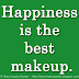 Happiness is the best makeup.