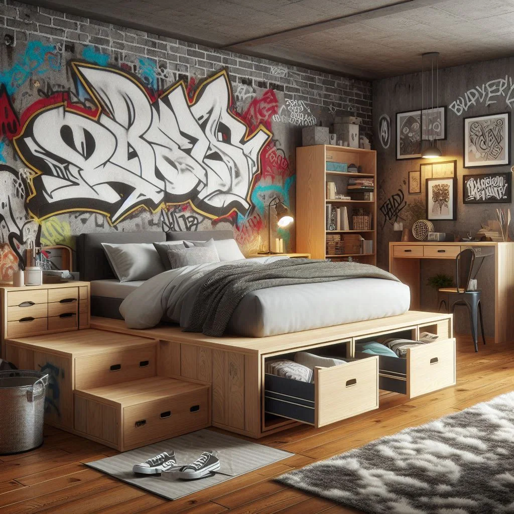 60 Desain Kamar Tidur Paling Keren dan Unik Untuk Remaja Modern