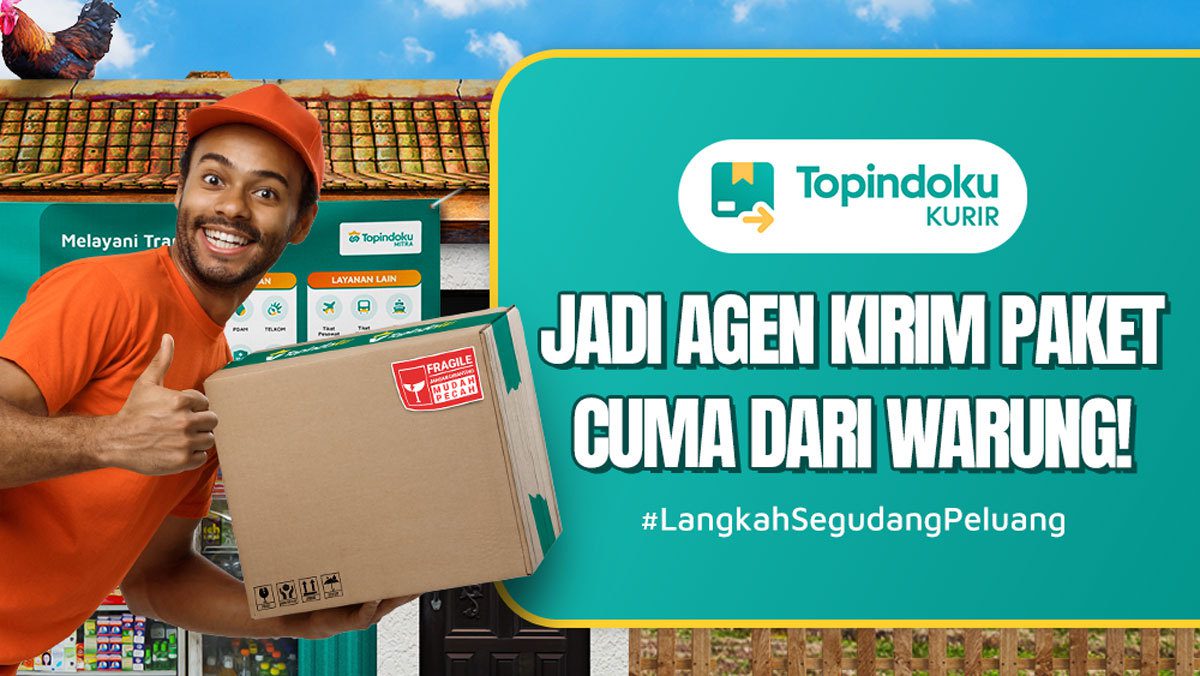 Topindoku Kurir: Jadi Agen Kirim Paket Cuma Dari Warung!