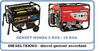 service genset portable honda