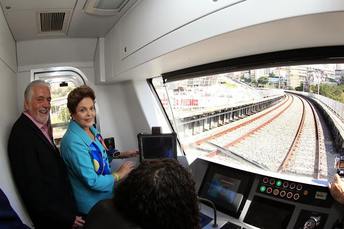 Wagner botou mesmo o metrô nos trilhos