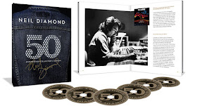 The Neil Diamond 50th Anniversary Collector's Edition is a 6 CD retrospective that spans the singer-songwriter's entire storied career. The fully loaded collection contains 115 tracks overall set in a hard-cover book, featuring scores of Diamond's most beloved hits alongside demos, rarities and 15 previously unreleased tracks.