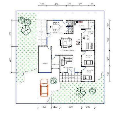 Gambar Dan Denah  Rumah  Kumpulan Gambar Rumah 