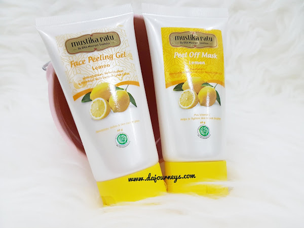 [Review] Mustika Ratu Face Peeling Gel dan Peel Off Mask: Lemon dan Green Tea