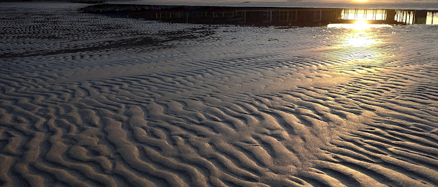 water ripple mark Beach Landscape Photography