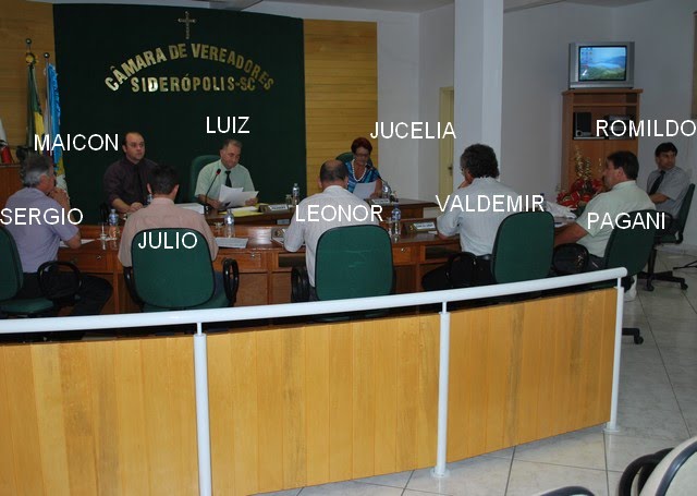 Câmara de Vereadores de Siderópolis realiza sessão em novo endereço