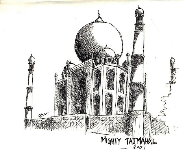 Taj Mahal Sketch