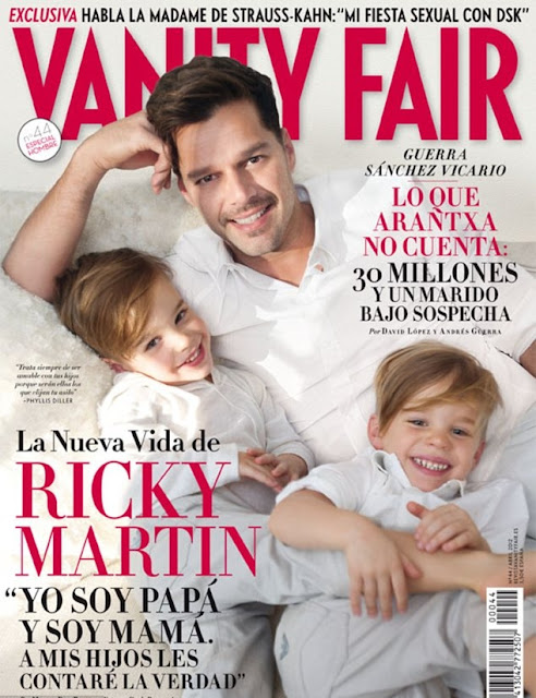 ricky martin and his kids