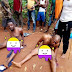 Shrine Robbers Stripped Naked In Anambra {Photos}