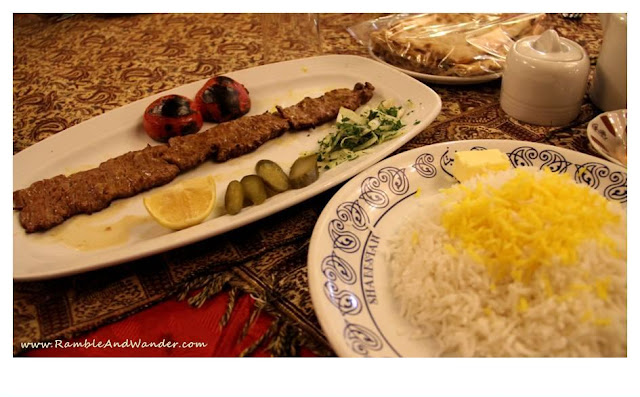 Iran: Eating Alone in Tehran - Ramble and Wander