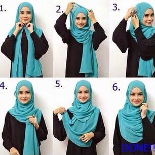 Tutorial Hijab Pashmina Simple Untuk Sehari Hari