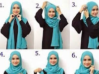 30 Tutorial Hijab Pashmina Simple Menutup Dada