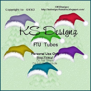 http://ksdesignzftutubes.blogspot.com/2009/12/freebie-coloured-elf-hats.html