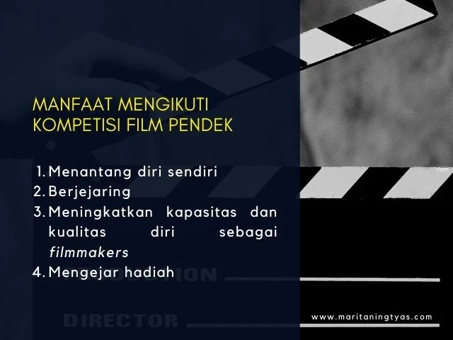 manfaat join kompetisi film pendek