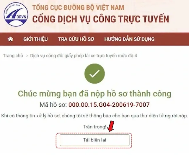 đổi giấy phép lái xe trực tuyến_13