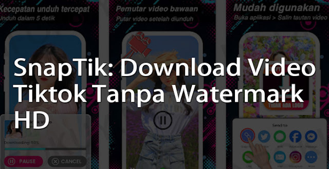 SnapTik: Download Video Tiktok Tanpa Watermark HD 2023
