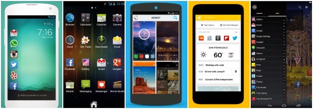 5 ótimas dicas de lançadores para o seu Android! Zeam, Aviate, Themer, Cover e Action Launcher são favorito entre muitos usuários Android