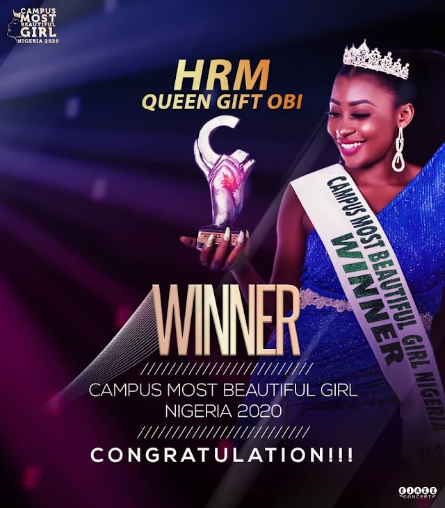 EVENT: Campus Most Beautiful Girl Nigeria 2020 (Winner) 