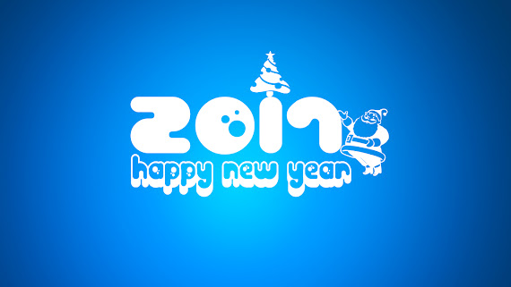 download besplatne Novogodišnje pozadine za desktop 1280x720 čestitke blagdani Happy New Year 2017 Djed Mraz