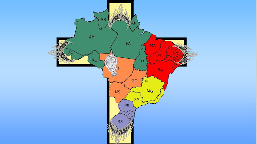 Crucificaram a pátria amada brasil