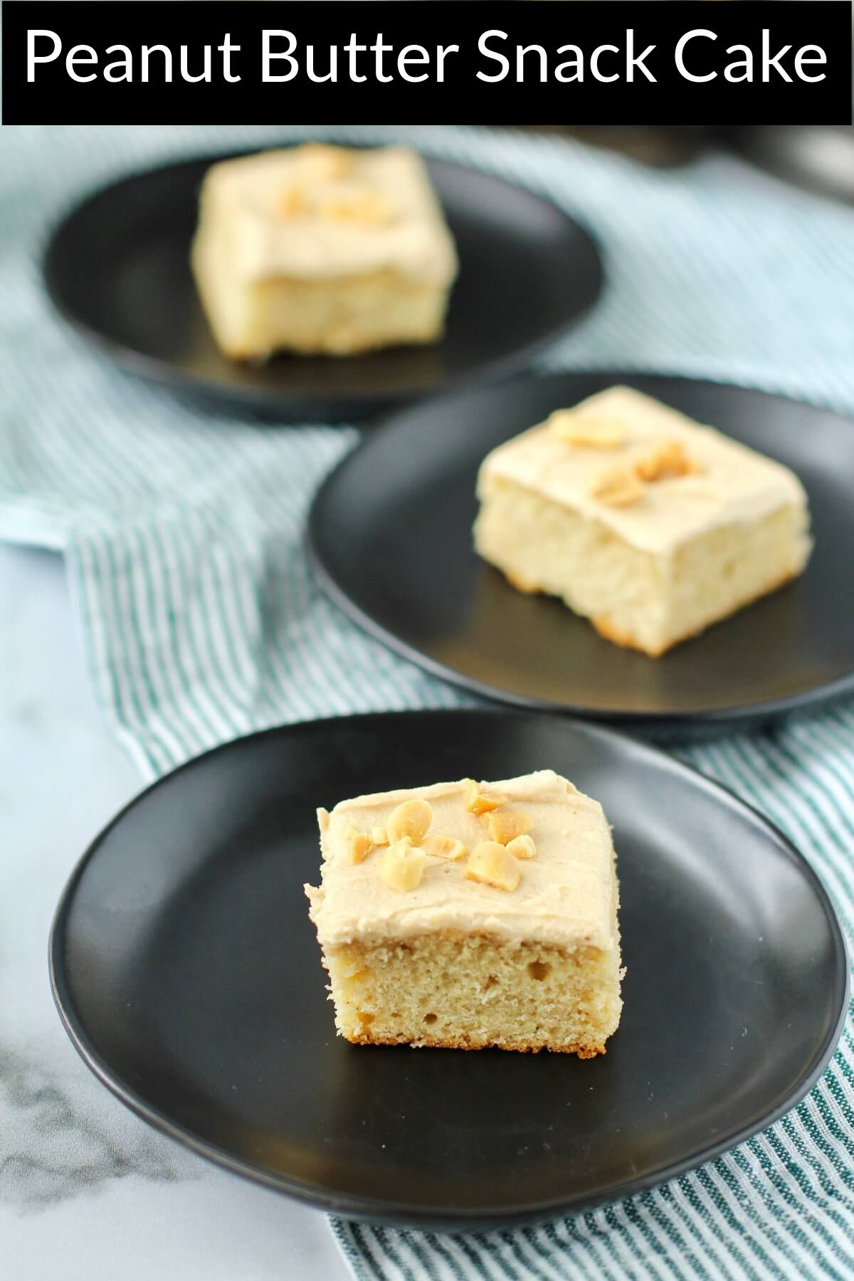 Peanut Butter Snack Cake