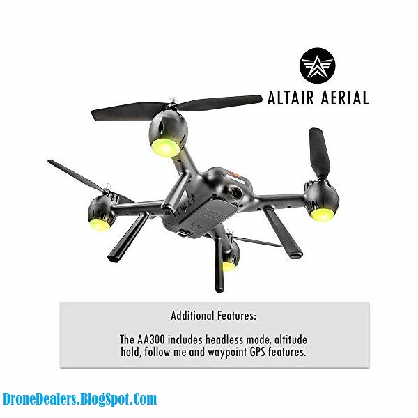 ALTAIR AERIAL AA300 BEGINNER QUADCOPTER GPS FPV DRONE