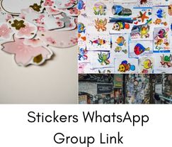 Stickers WhatsApp Group Link