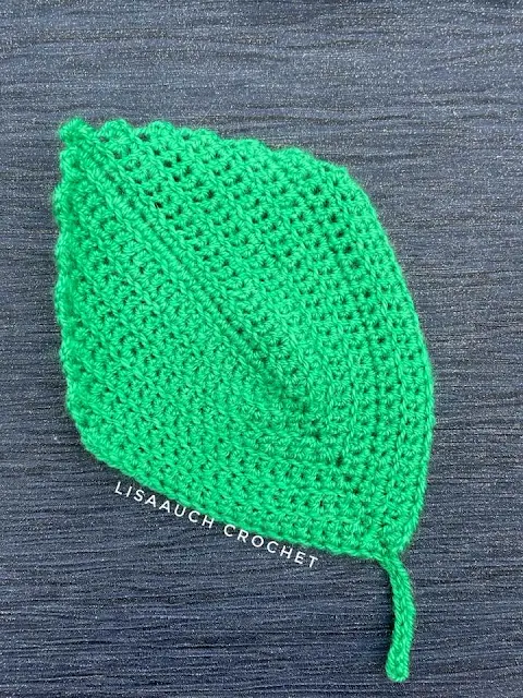 Crochet Leaf Pattern FREE