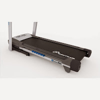 Check running belt size, thickness & cushioning system. Image, example on Treadmill Buying Tips