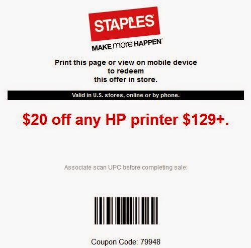 staples coupons 2018