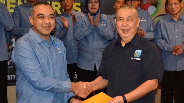 Lantik Kepengurusan PP Perbasi, Ketum KONI Juga Sebut-sebut IBL