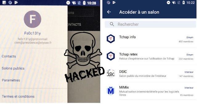 Hacker entra em contato com o novo aplicativo de mensagens seguro do governo francês