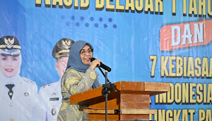 Serukan 7 Kebiasaan Anak Hebat, Bupati Ratnawati Tegaskan Pentingnya Program Pra Sekolah Wajib Belajar
