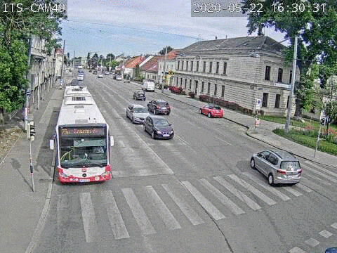Webcam Siegesplatz stadtauswärts