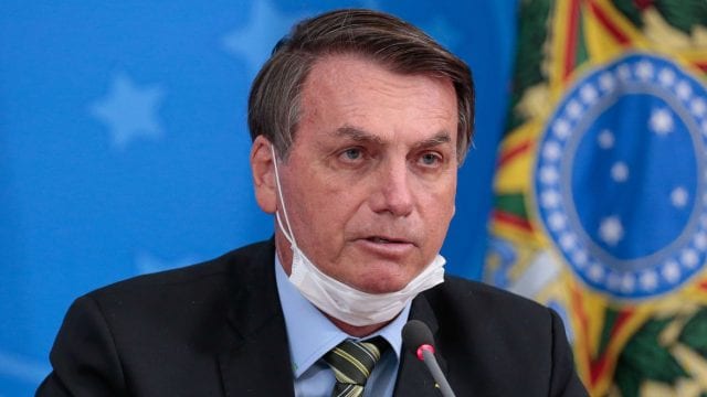 El presidente de Brasil, Jair Bolsonaro dio positivo para Covid-19