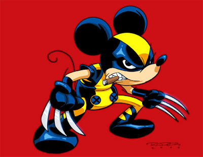 Disney x Marvel - A Mickey Mouse/Wolverine Mash-Up