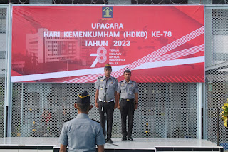 Berlangsung Khidmat, Lapas Palopo Gelar Upacara Peringatan Hari Dharma Karya Dhika (HDKD) HUT Kemenkumham Ke-78 Tahun 2023